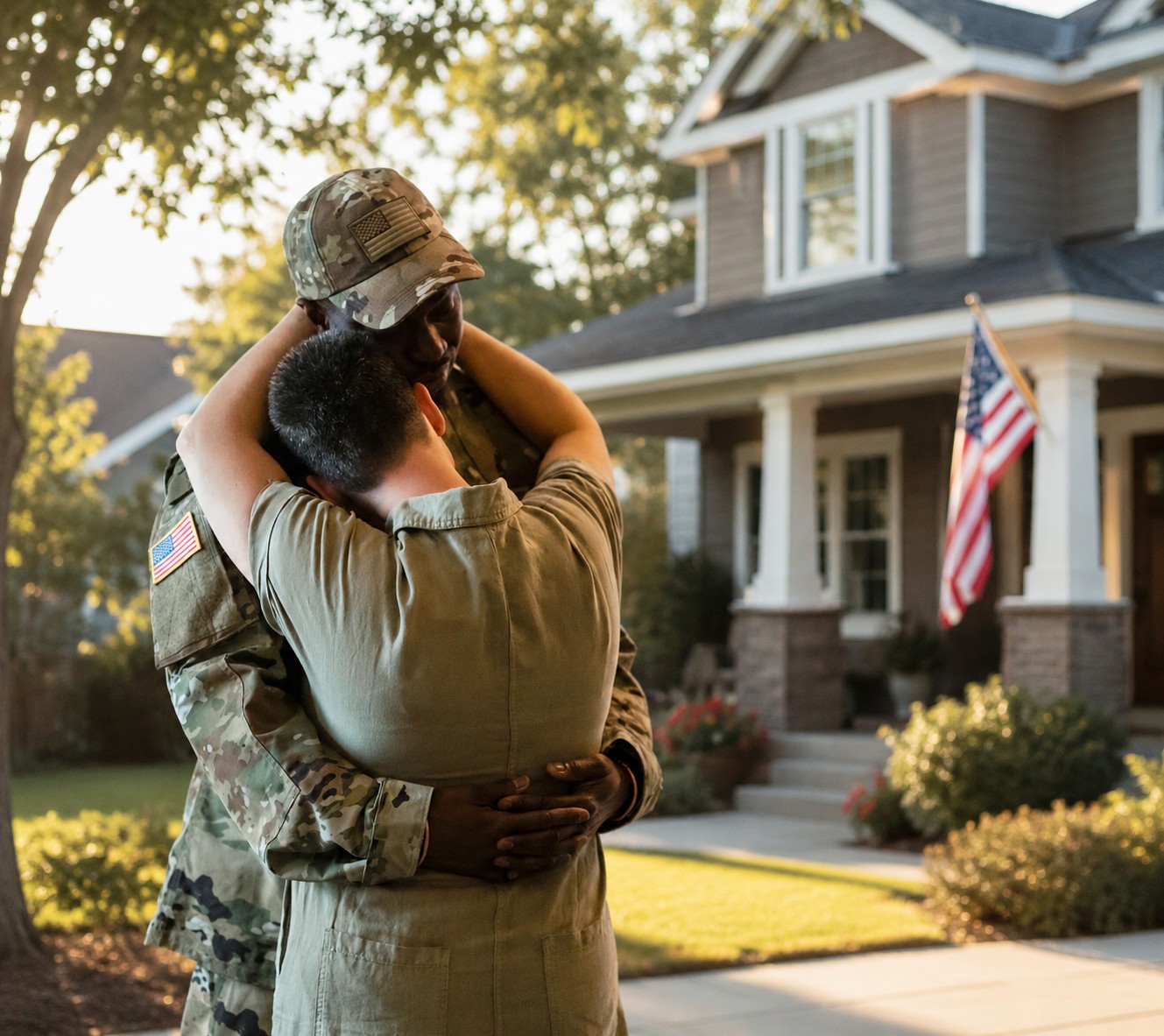 Military retirement and homeownership